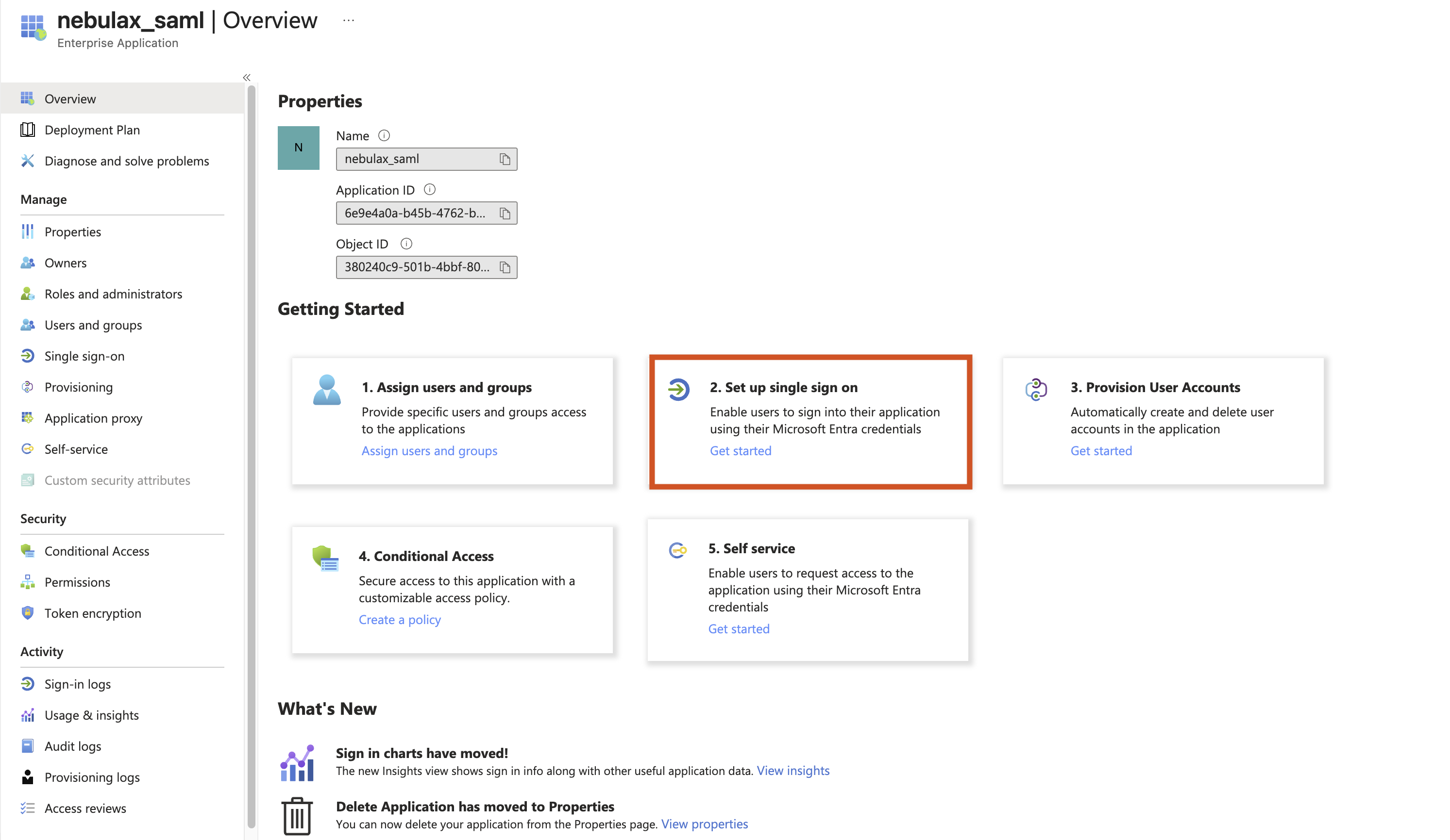 Microsoft Entra ID 화면