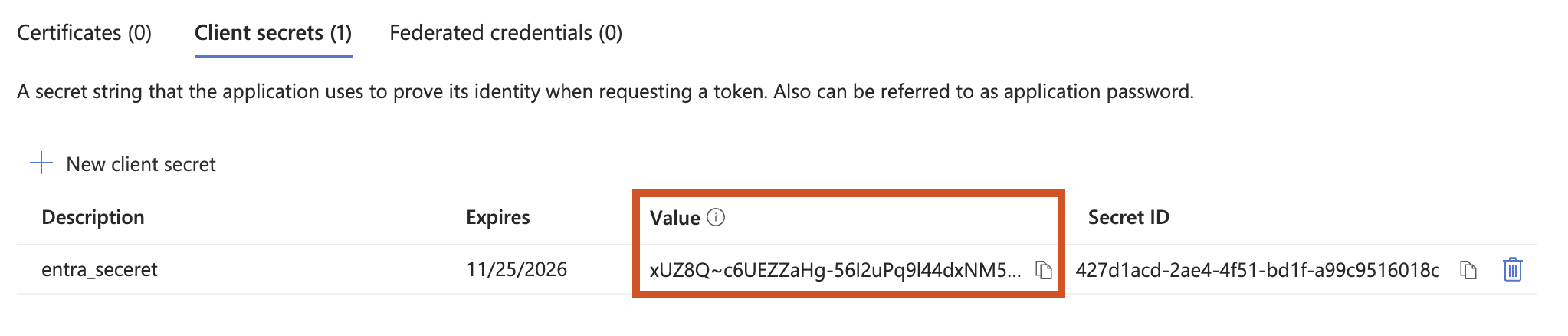 Microsoft Entra ID 화면